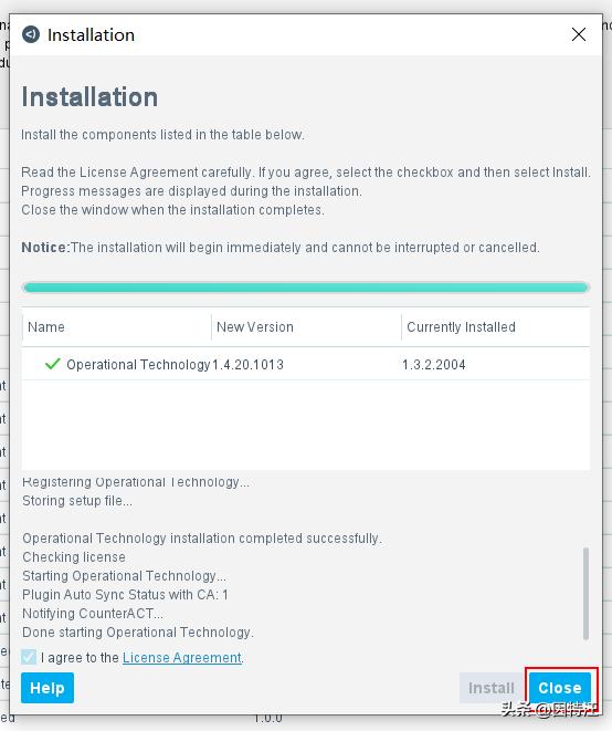 公司的ForeScoutCounterACT准入系统的升级步骤