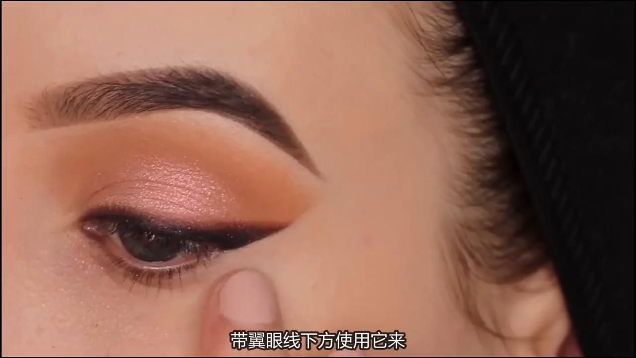 欧美小姐姐妆容,教画欧美妆的小姐姐