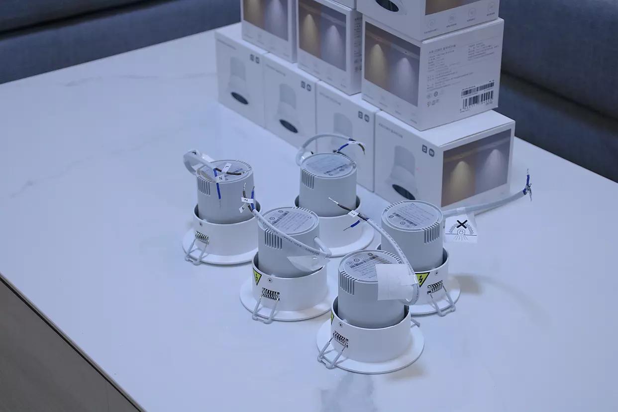 米家智能射灯测评,米家蓝牙mesh射灯评测