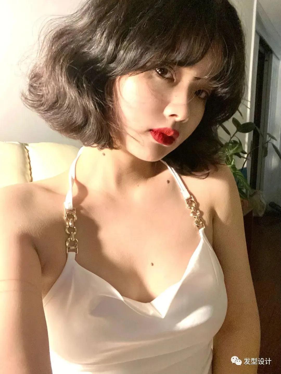 短发推荐大圆脸利落,2021圆脸大脸最火短发