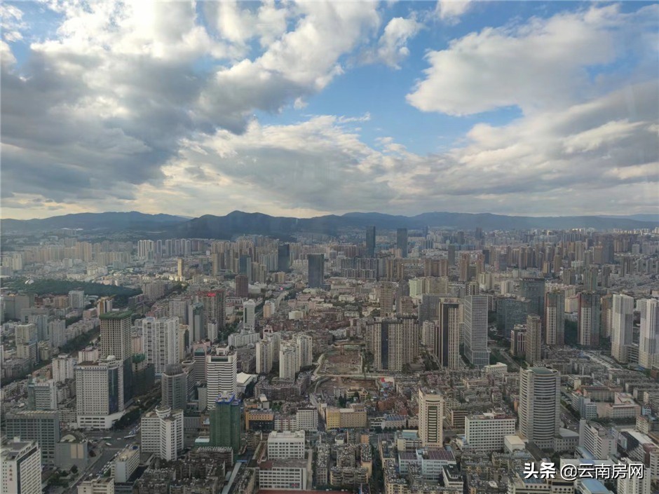 恒隆广场最高楼看昆明全景开放日,昆明恒隆广场观景台拍照