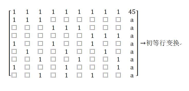 填数字游戏九宫格题目解题思路,九宫格填数横竖斜都相等解题思路