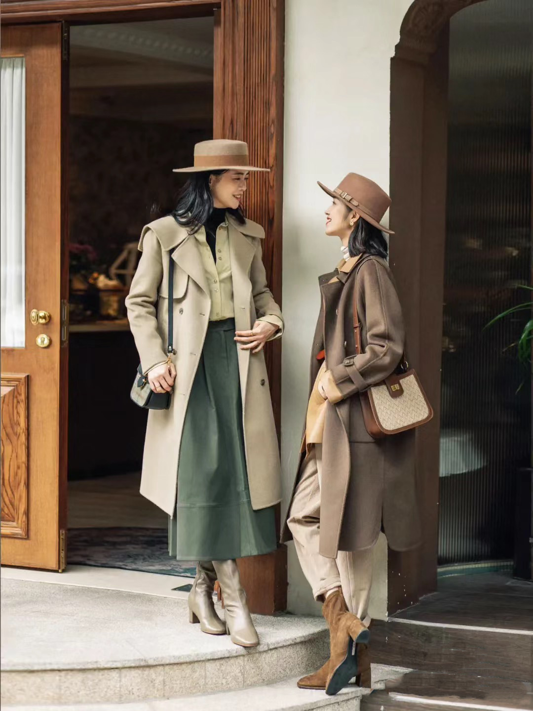 秋冬穿搭很简单这样穿秒变女神,好看又得体的秋冬穿搭