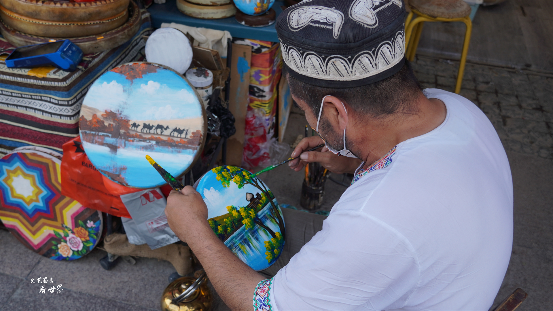 乌鲁木齐国际大巴扎的冬日美景,新疆国际大巴扎景区旅游攻略