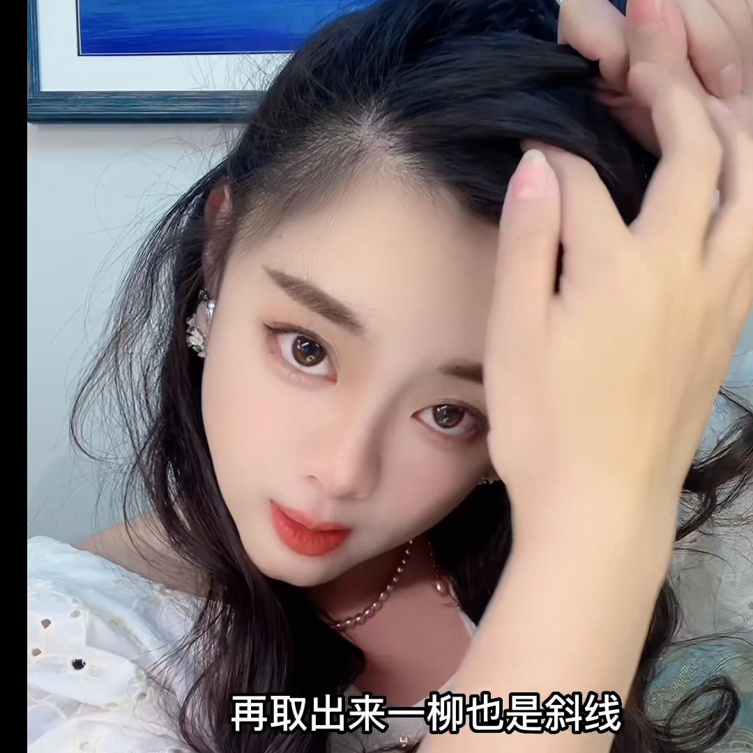 简单好看的编发教程超短发,简单好看的编发教程儿童公主编发