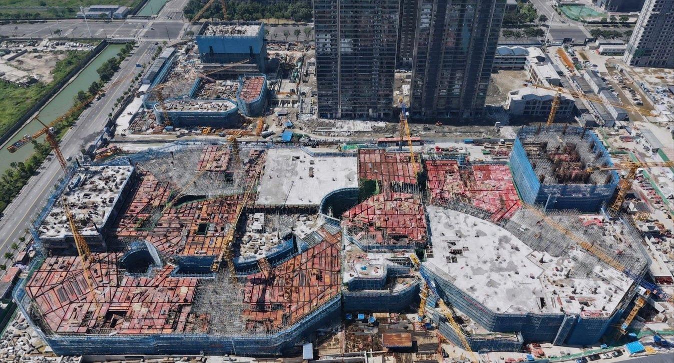 华润建的双子塔,华润中原超级总部基地超高层