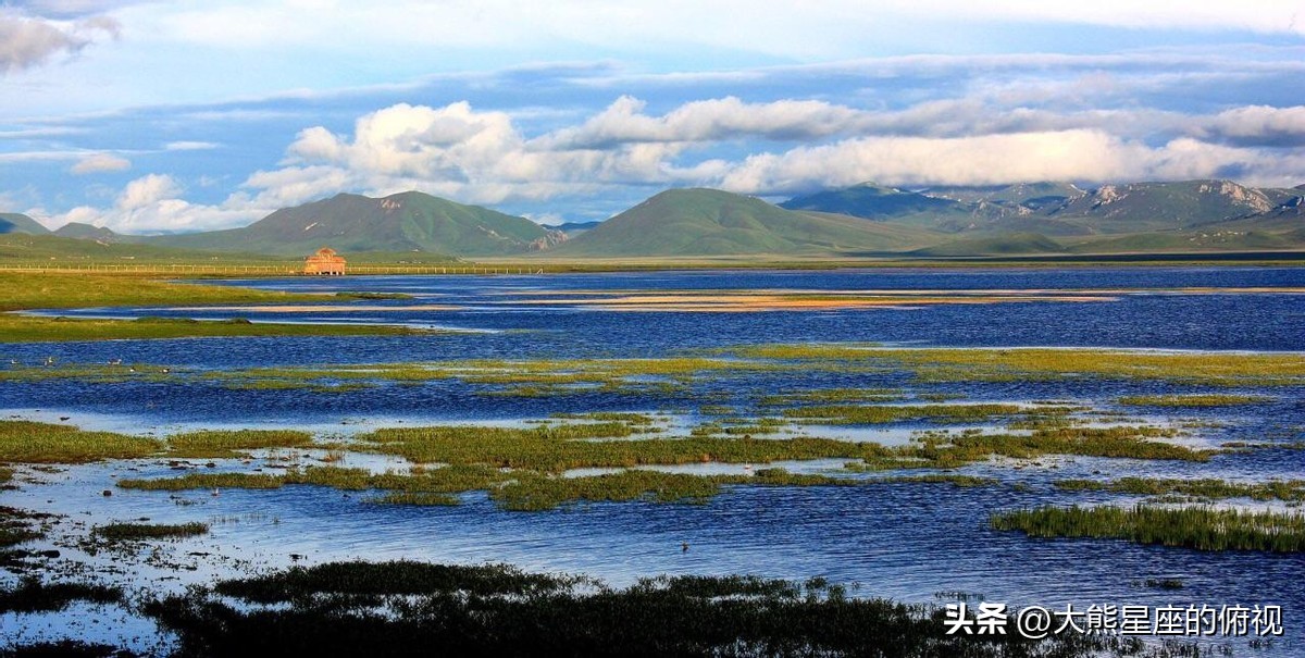 上帝视角看世界最美秋天,上帝视角看甘南