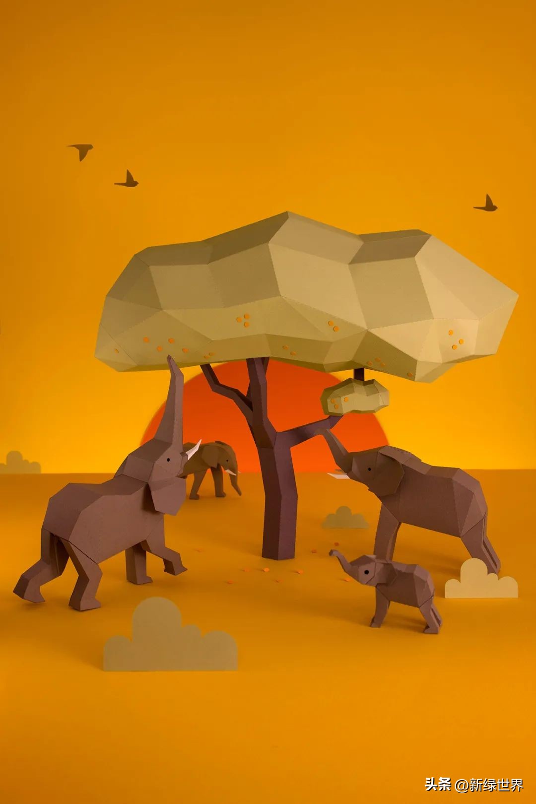 一组纸艺作品,令人惊艳的纸艺作品