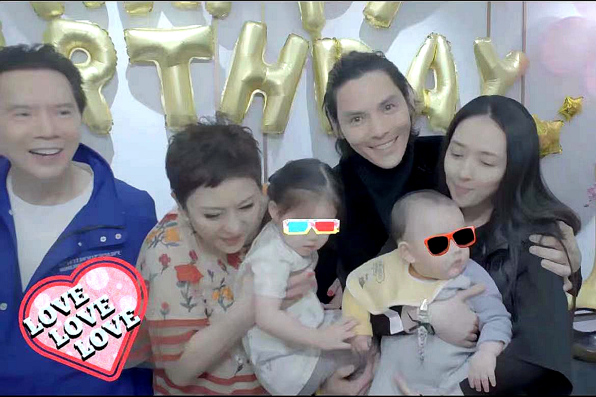 向佐郭碧婷儿子周岁宴,向佐与郭碧婷甜蜜合照