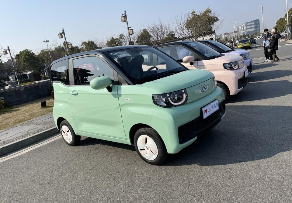纯电微型车新选择奇瑞qq冰淇淋,试驾qq冰淇淋
