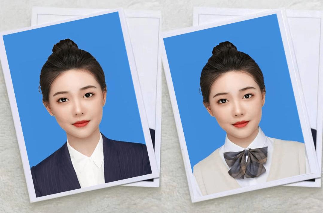 能拍证件照的自拍,手机自拍证件照vs照相馆拍证件照