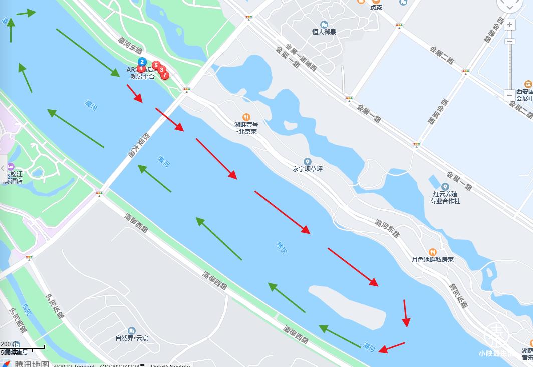 夜游西安“后海”黄金水道，好看是好看，就是有点贵