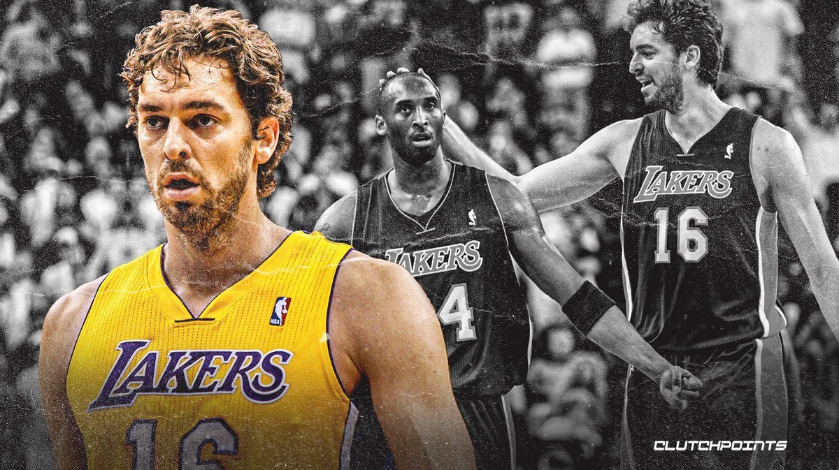 若组湖人历史最强5人阵，分卫科比+小前詹姆斯，中锋位置最难选择