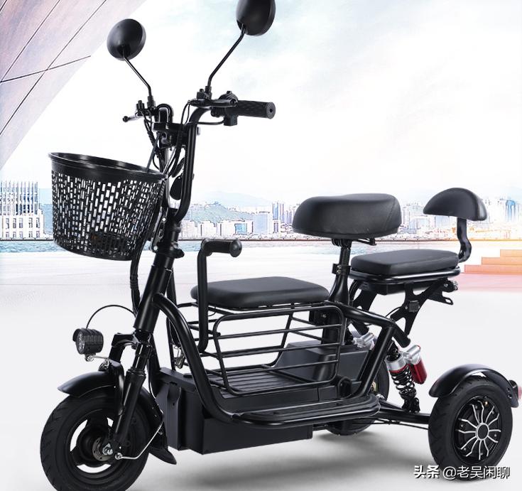 最简易折叠电动三轮车,代步电动三轮车折叠便携