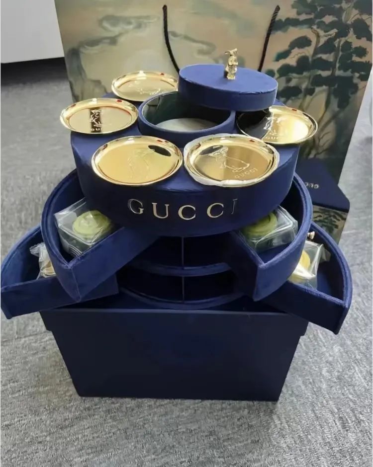 gucci月饼礼盒制作,中秋月饼礼盒gucci