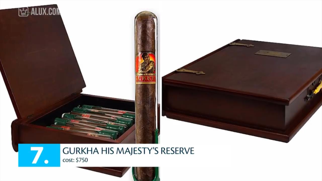 世界上最贵的雪茄多少元1只,中国最贵的雪茄是十几块一根