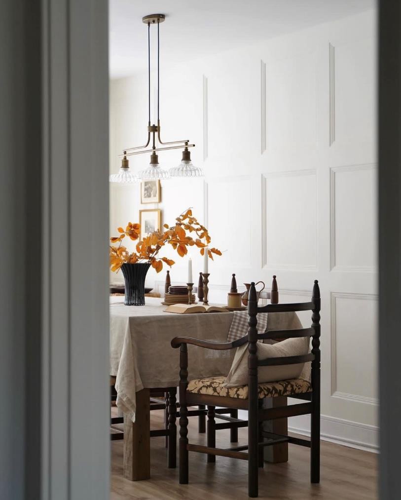 高级感原木风客厅设计,英国女子装修新房