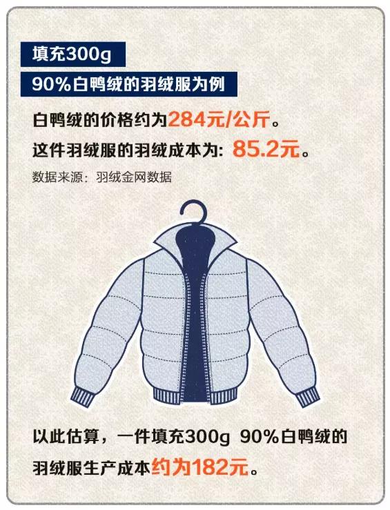 羽绒服价格为什么涨了,羽绒服为何价格上涨