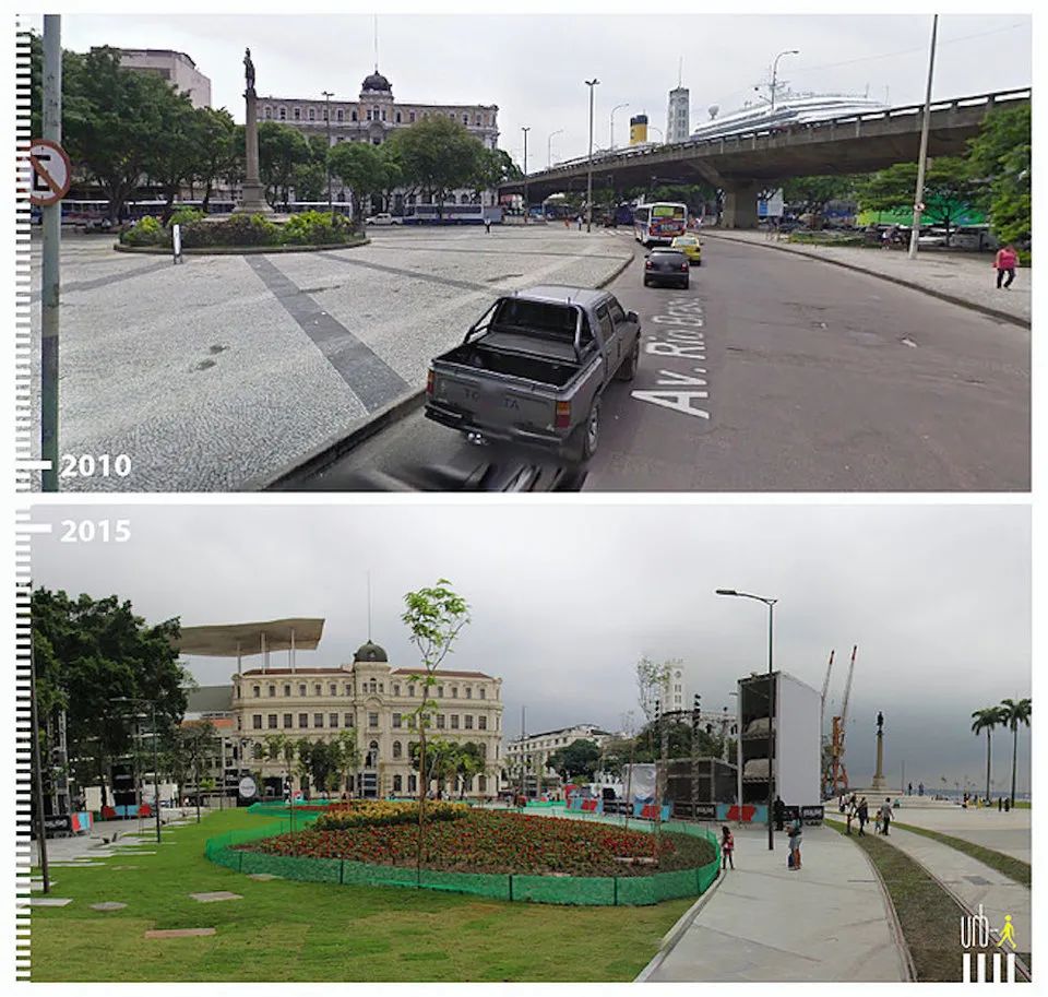 行走城市的魅力就是这么大！谷歌街景里50个公共空间改造前后对比