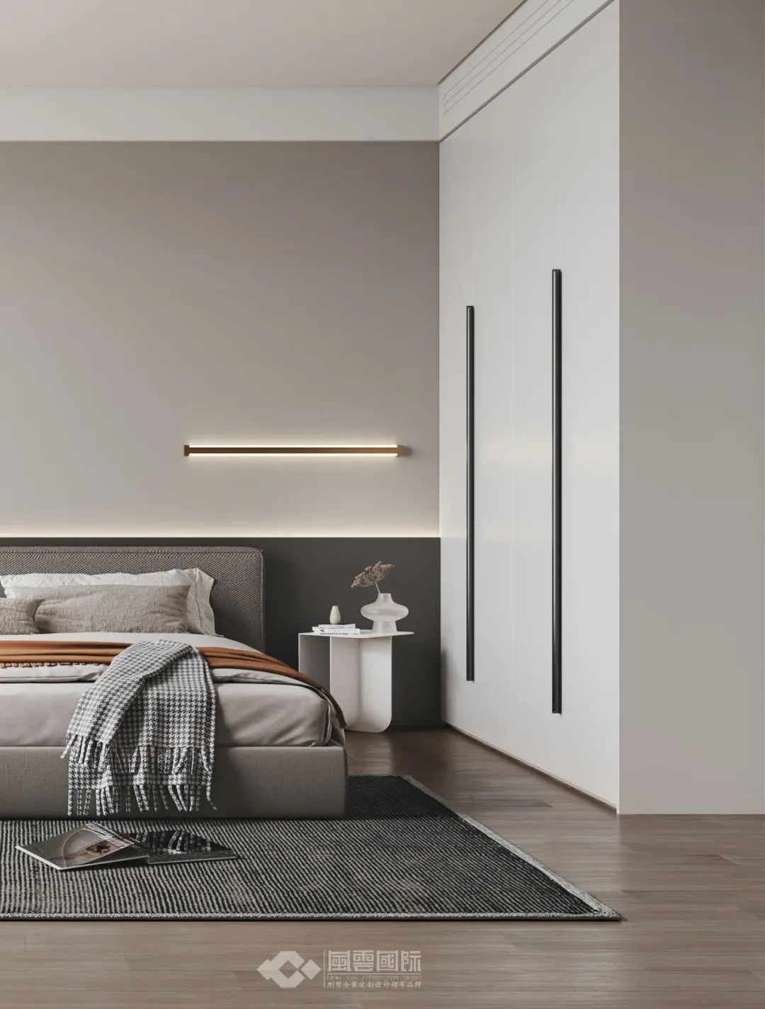 130m现代风打造年轻人梦想中的家,180m现代轻奢一进门就惊艳