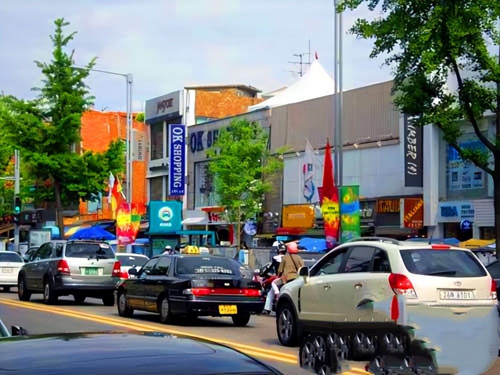 韩国旅游韩国酒吧街,韩国首尔旅游地图