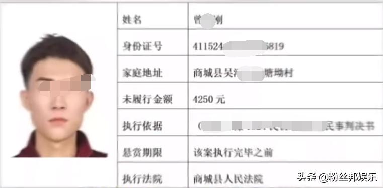 网红被法院执行悬赏500,法院悬赏500元寻找网红富二代