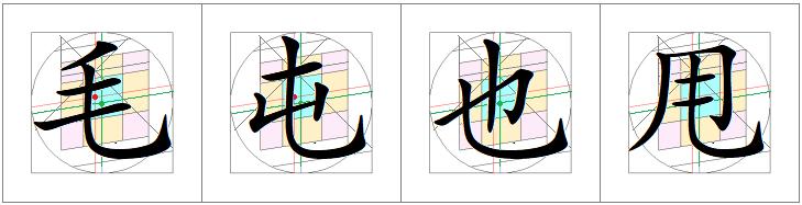 汉字书写的重心,汉字的重心是什么