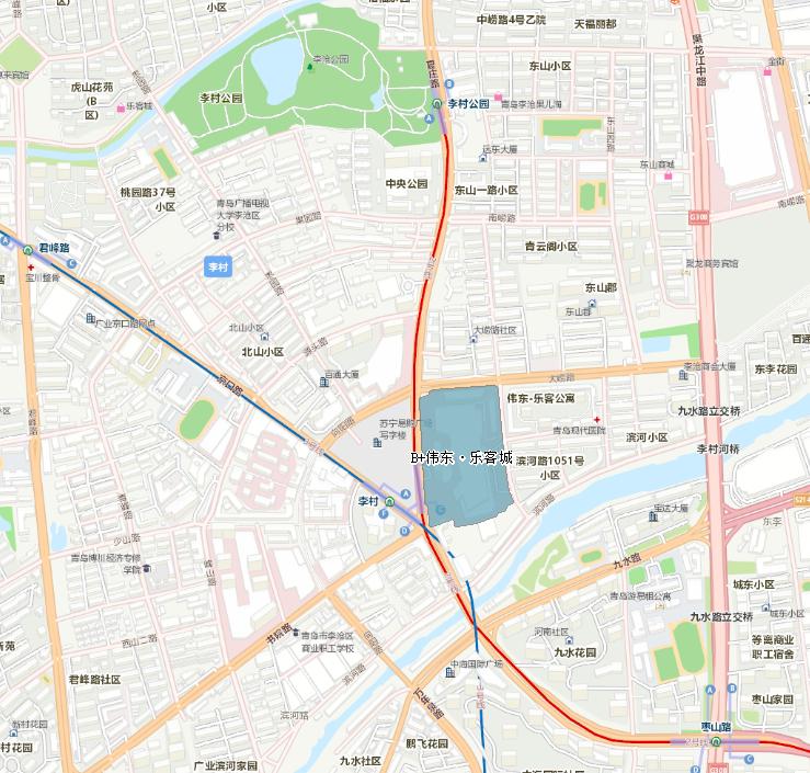 青岛西海岸新区繁华地段商圈,青岛最全的购物广场