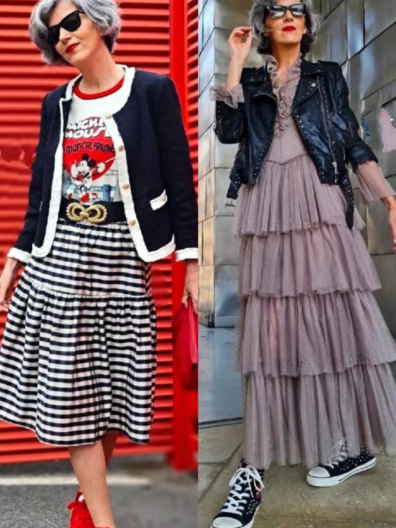 老年人街拍,看完这些穿搭就懂了