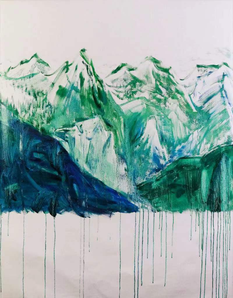 中美艺术作品展,中美书画艺术交流展