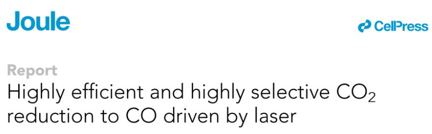 光电催化还原二氧化碳进展,电催化还原二氧化碳关键技术