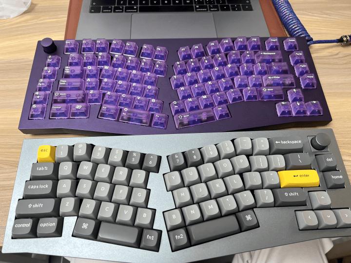 keychron机械键盘推荐,alice人体工学键盘套件推荐