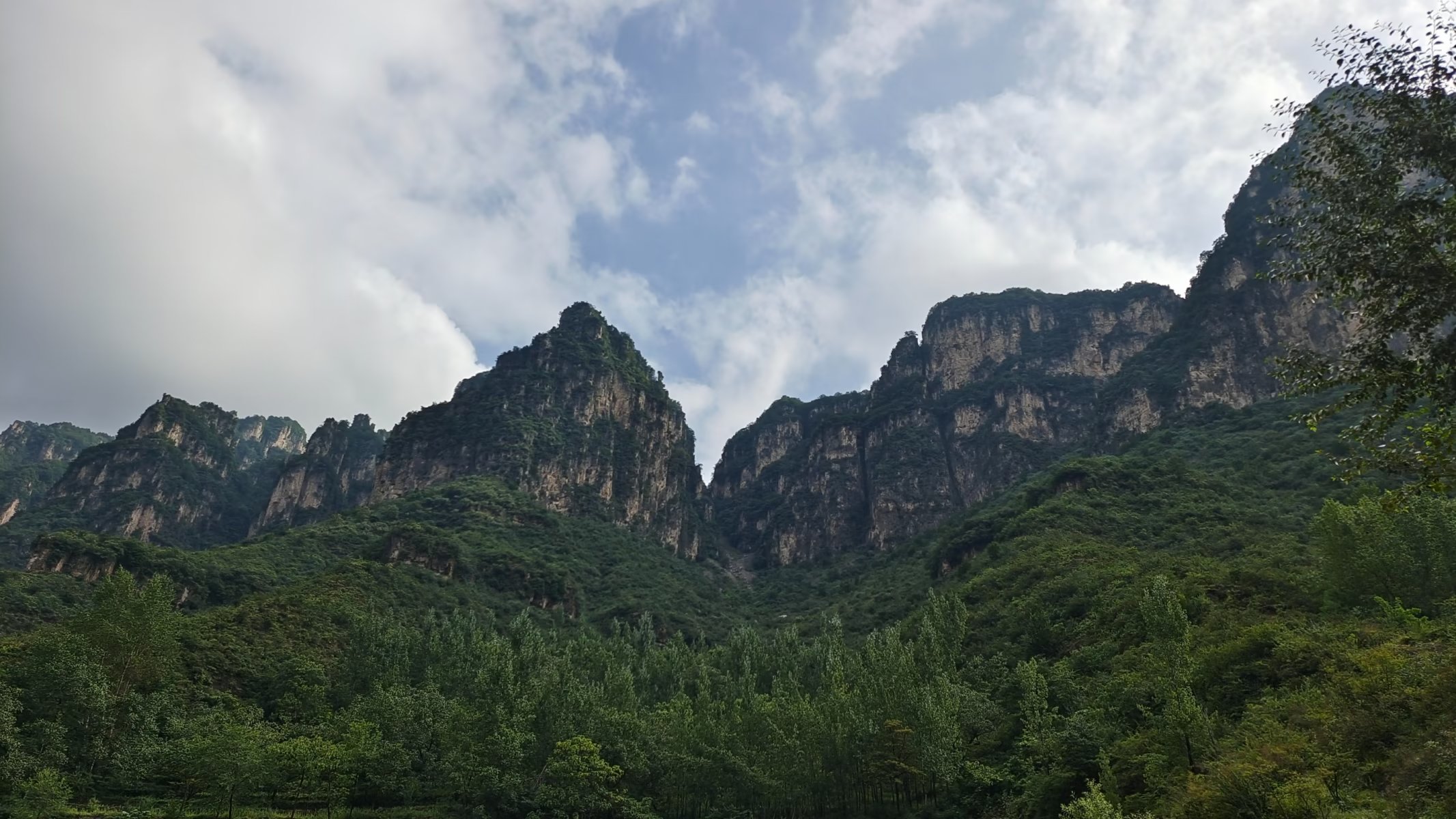 太行山脉徒步穿越,南太行十字岭徒步王莽岭