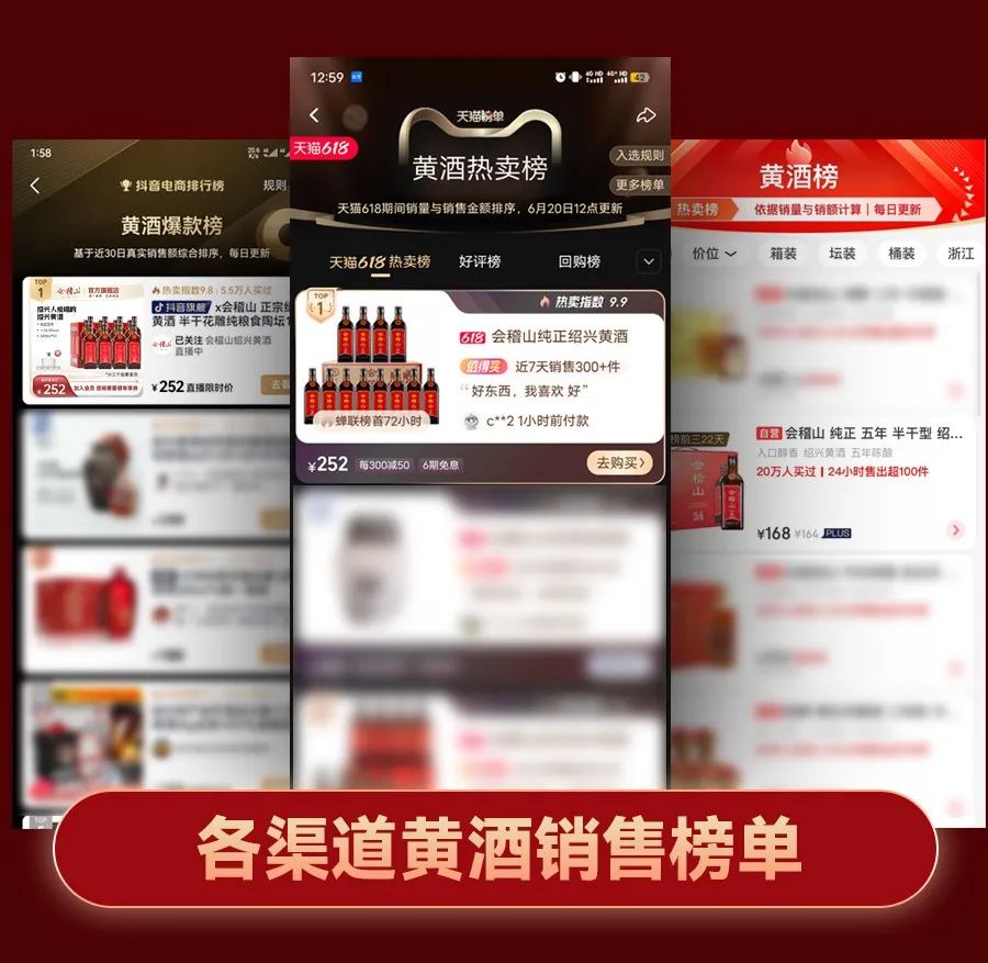 史上最卷618，会稽山凭什么获得电商双平台霸榜第一？