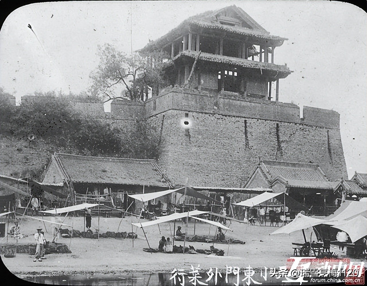 盛京城阙图探秘300年前的老沈阳,沈阳民国大院老照片