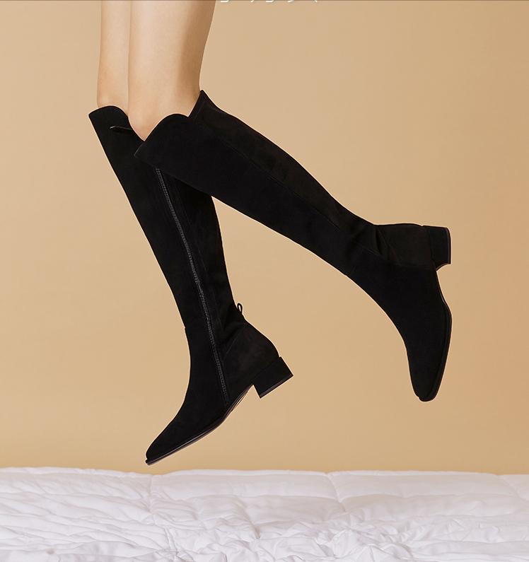 女士靴子哪个牌子舒服,中年大气150矮个子靴子推荐