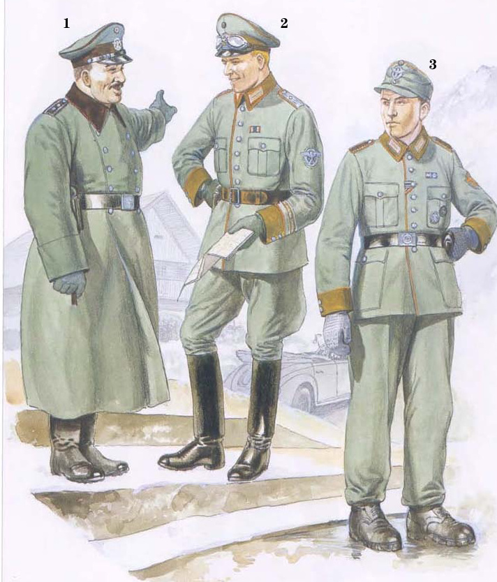 二战德国警察图册,二战德国部队图册大全