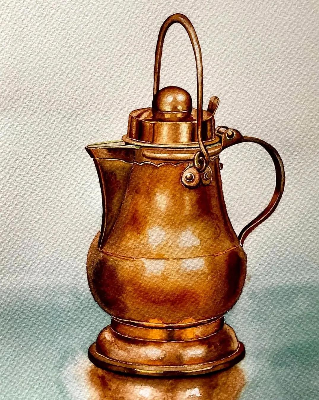 意大利画家水彩画,德国水彩画师作品欣赏