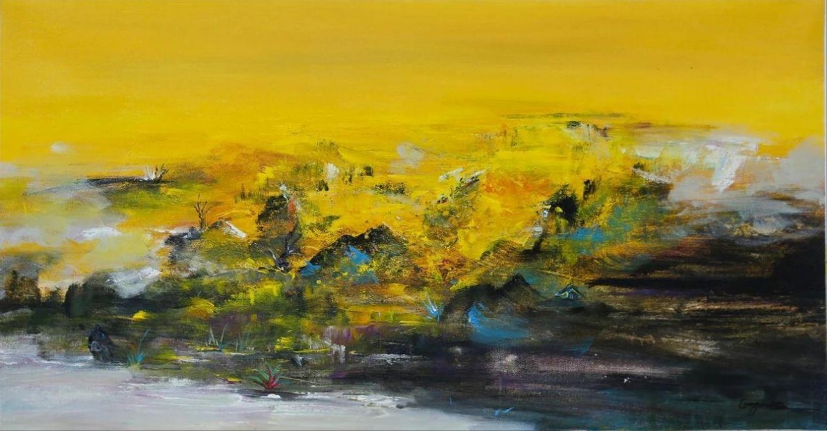 浩瀚星空·大美秘境——郭彦斌的油画世界