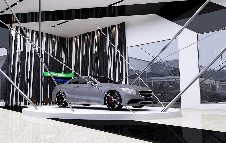 广州汽车展厅灯光设计,广州汽车展台搭建设计