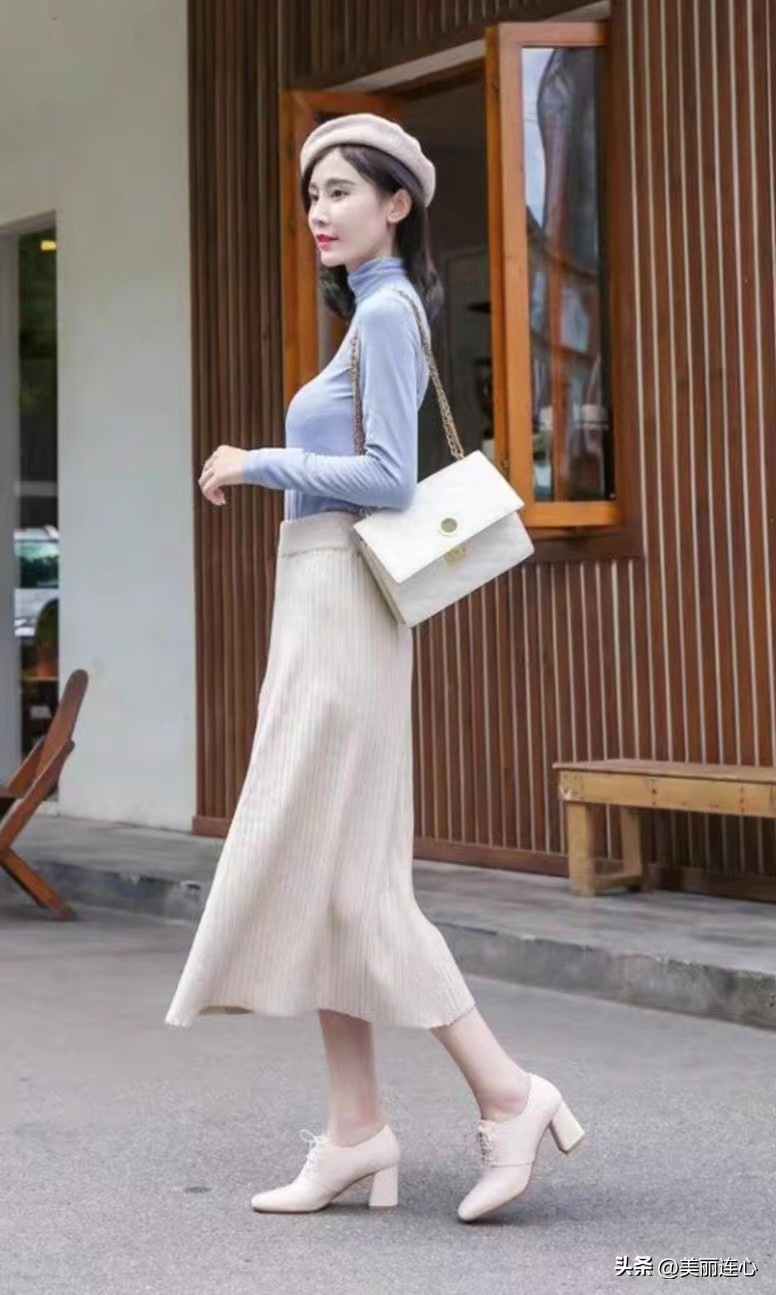 中年女性洋气优雅气质阔腿裤 (中年女装妈妈款高级优雅秋装)