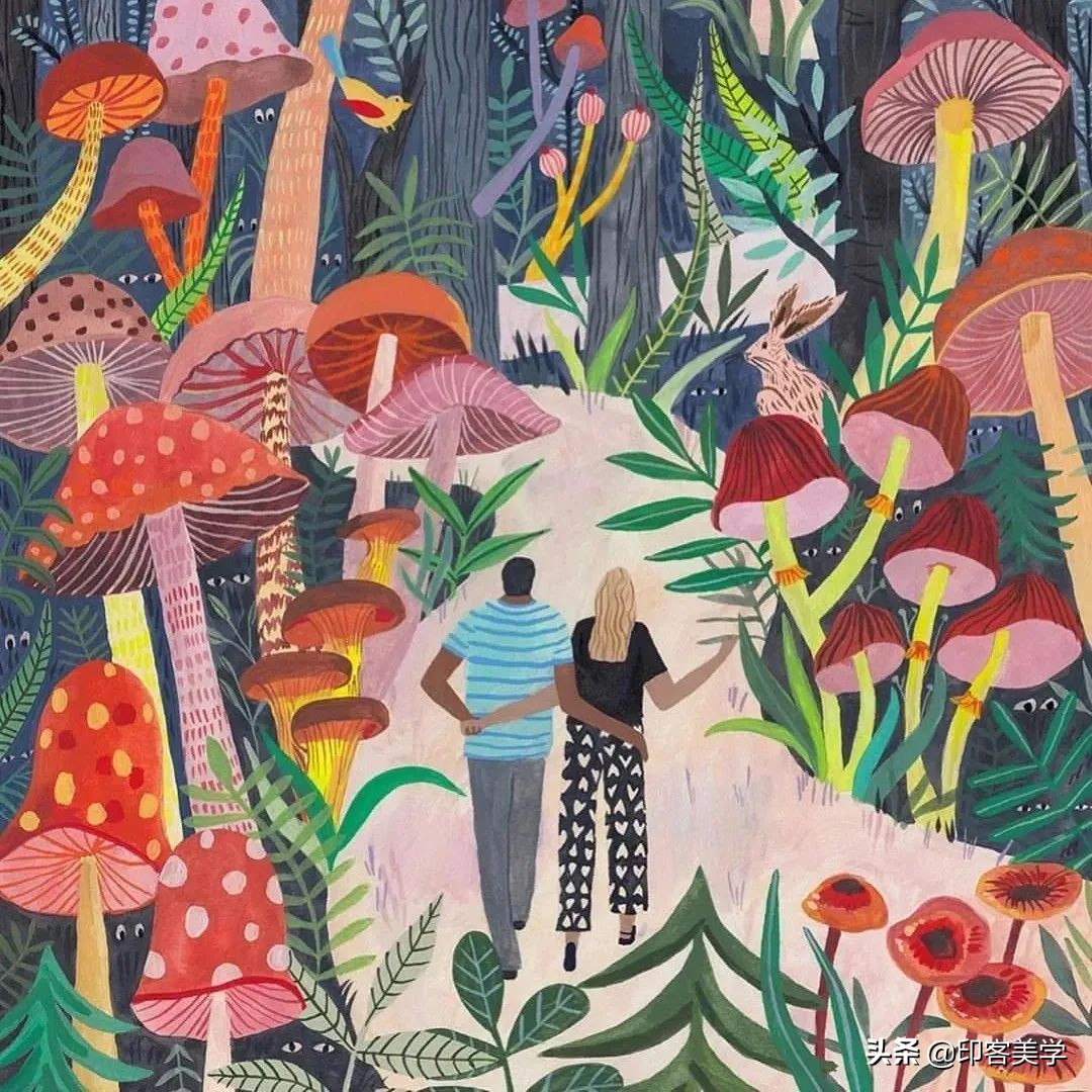 很小众却很惊艳的头像插画,一组写实风头像插画作品