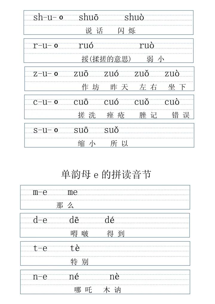 拼音字母表带拼读的,拼音表图打印版