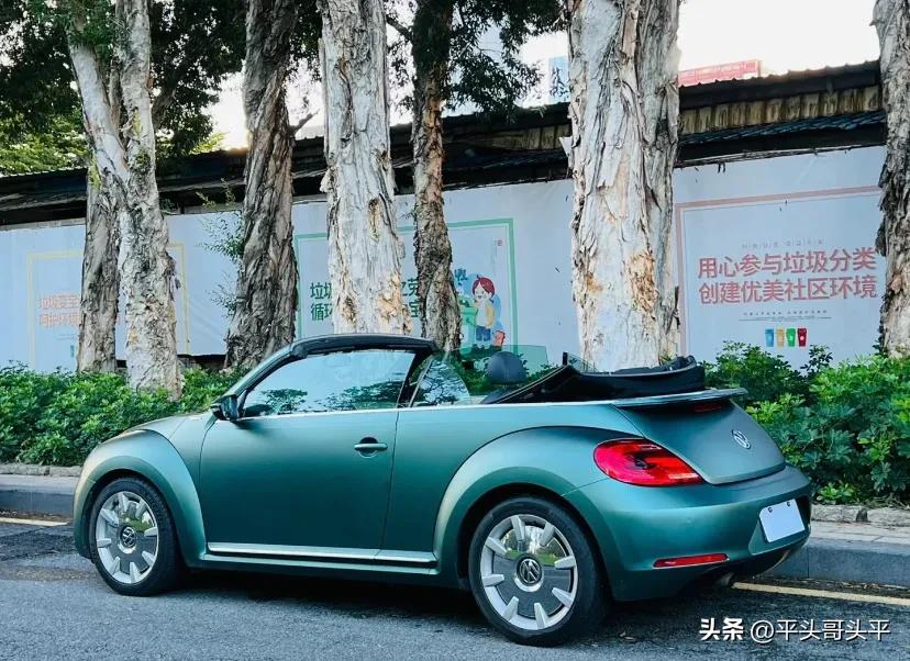 大众甲壳虫敞篷版详细解说,甲壳虫2010款blackorange敞篷豪华版