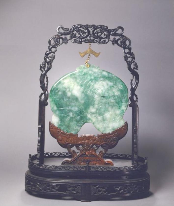 故宫馆藏翡翠图片欣赏,瞧瞧故宫里的神仙摆件