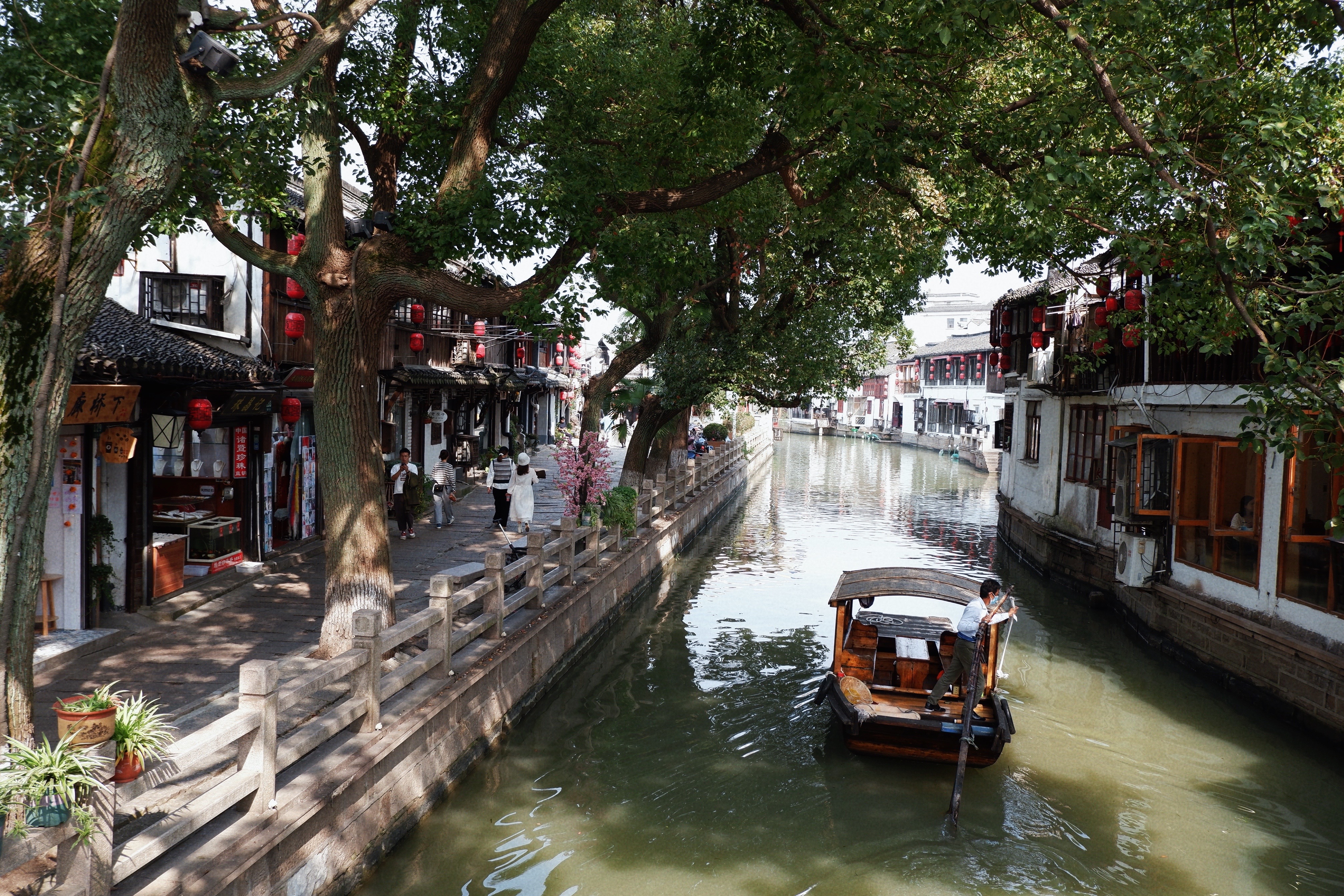 上海市区藏着一个免费的千年古镇,上海免费千年古镇