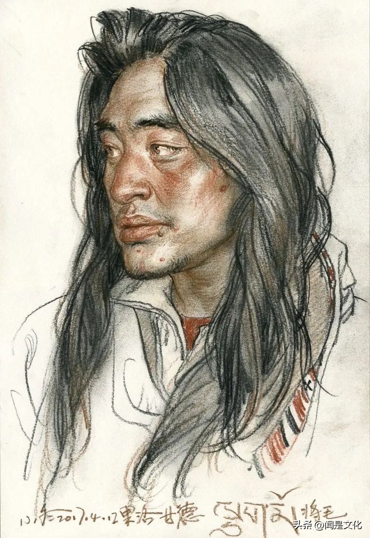 天津美院教授于小冬速写,于小冬美院速写图文