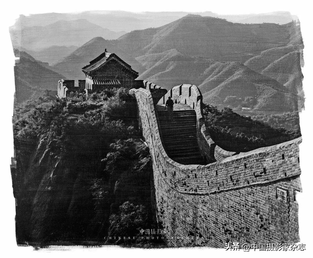 摄影作品欣赏《情系长城》|河北摄影家刘双发