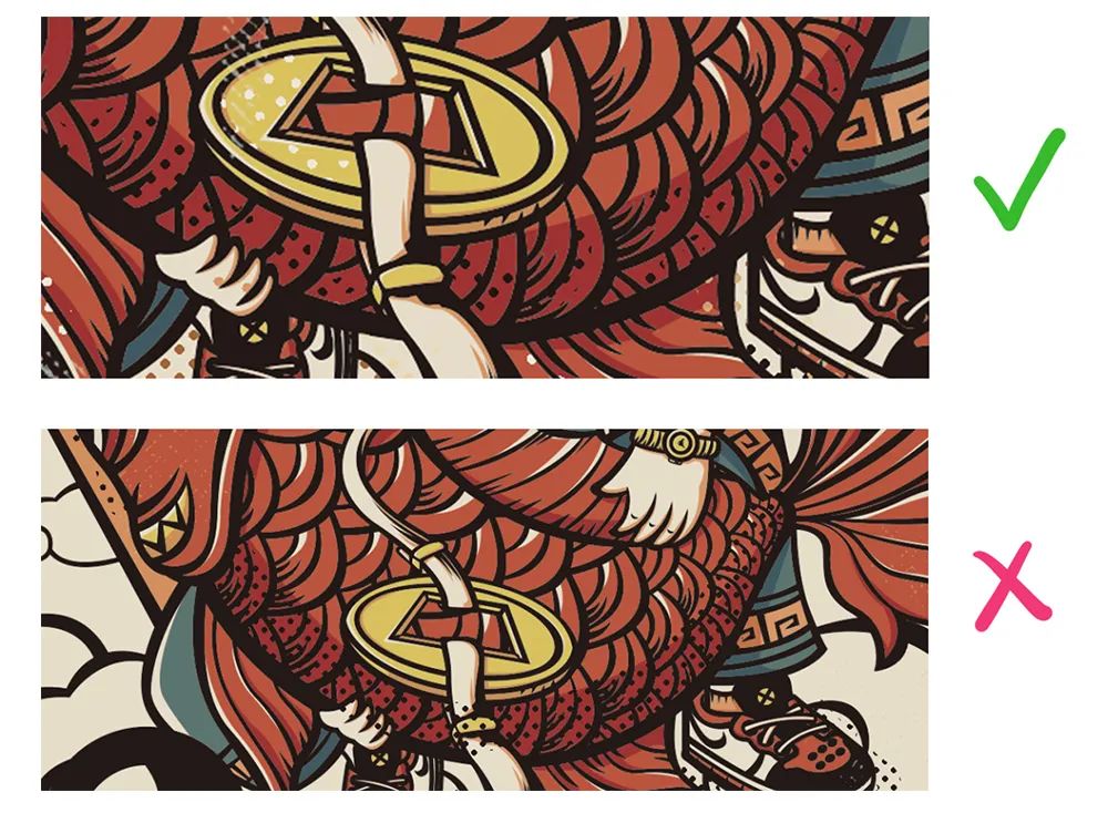 国潮风海报排版,国潮风插画作品介绍