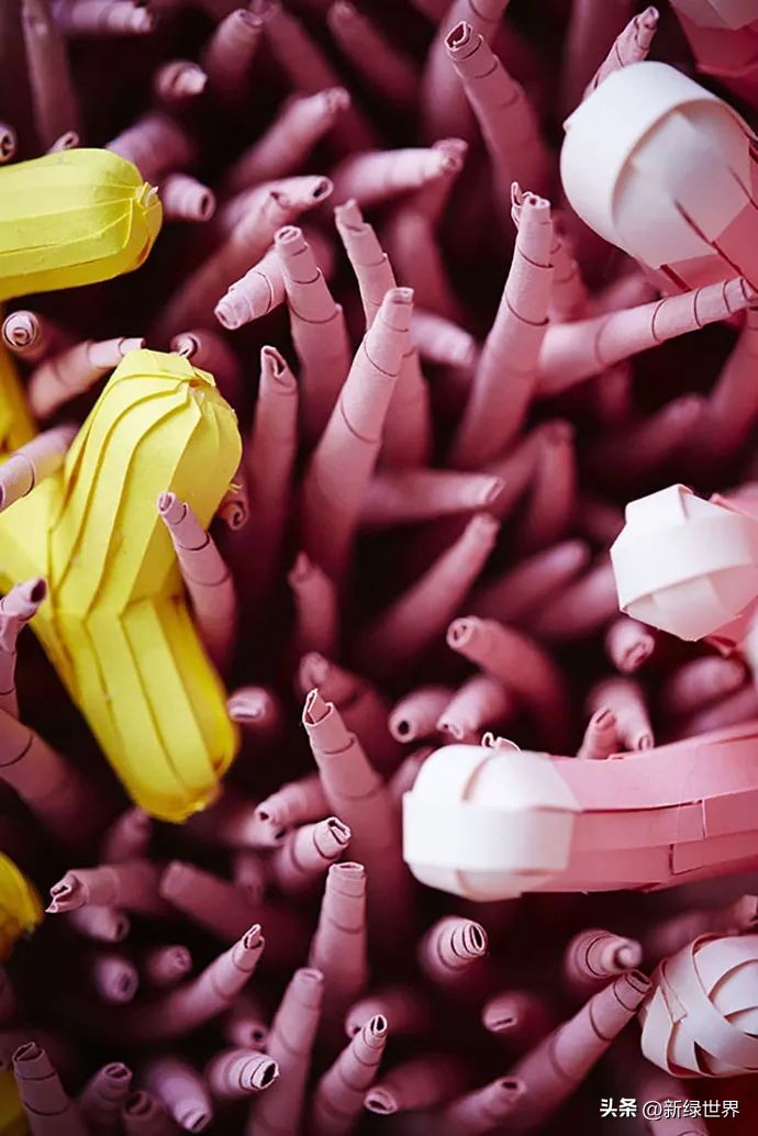 纸艺作品绘画,千变万化的纸艺术作品